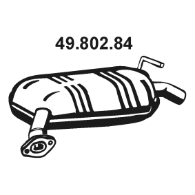 Endschalldämpfer 49.802.84 von EBERSPÄCHER günstig für 226,70 € online kaufen