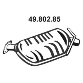 Endschalldämpfer 49.802.85 von EBERSPÄCHER günstig für 229,92 € online kaufen