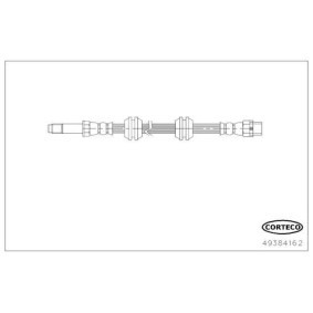 Bremsschlauch von CORTECO 49384162
