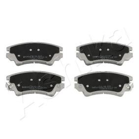Achetez des Plaquettes de frein ASHIKA 50-0W-W16 à prix pour 36,12 €