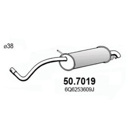 Endschalldämpfer 50.7019 von ASSO günstig für 138,35 € online kaufen