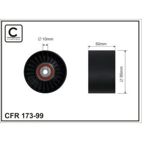 Achetez des Poulie renvoi / transmission, courroie de distribution CAFFARO 500020 à prix pour 27,45 €