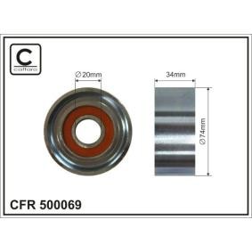 Compre Rolo tensor, correia trapezoidal estriada da CAFFARO 500069 a um preço baixo por 38,49 €