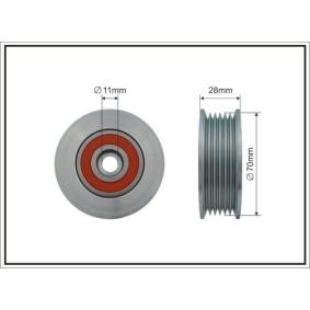 Compre Rolo tensor, correia trapezoidal estriada da CAFFARO 500209 a um preço baixo por 31,77 €