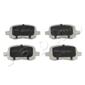 Achetez des Plaquettes de frein JAPKO 50216 à prix pour 23,65 €