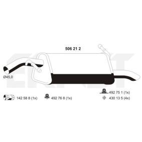 Endschalldämpfer 506212 von ERNST günstig für 156,18 € online kaufen