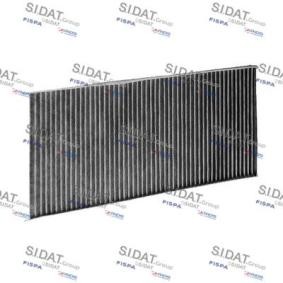 Achetez des Filtre d'habitacle SIDAT 521 à prix pour 20,36 €