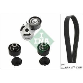 Achetez des Jeu de courroies trapézoïdales à nervures INA 529 0186 10 à prix pour 112,25 €