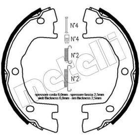 Comprar Zapata de freno de mano de METELLI 53-0097K a bajo precio de 64,81 €