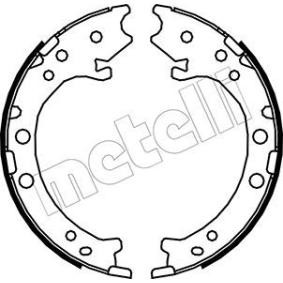 Comprar Zapata de freno de mano de METELLI 53-0162 a bajo precio de 41,03 €