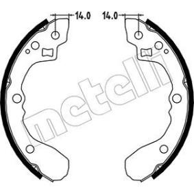 Bremsbackensatz 53-0217