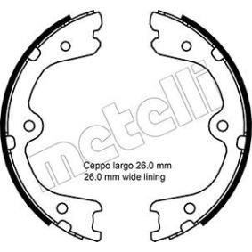 Comprar Zapata de freno de mano de METELLI 53-0298 a bajo precio de 33,91 €