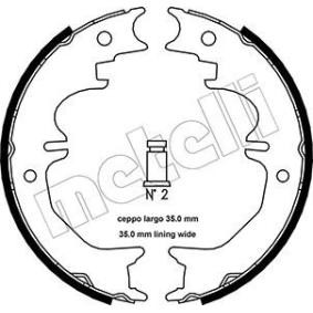 Comprar Zapata de freno de mano de METELLI 53-0441 a bajo precio de 62,48 €