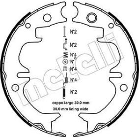 Comprar Zapata de freno de mano de METELLI 53-0442K a bajo precio de 42,46 €