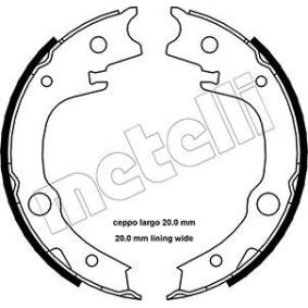 Comprar Zapata de freno de mano de METELLI 53-0443 a bajo precio de 34,95 €
