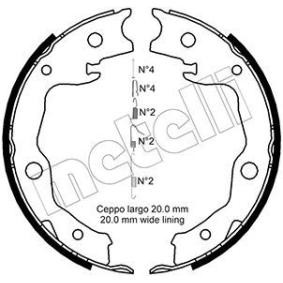 Comprar Zapata de freno de mano de METELLI 53-0450K a bajo precio de 35,87 €