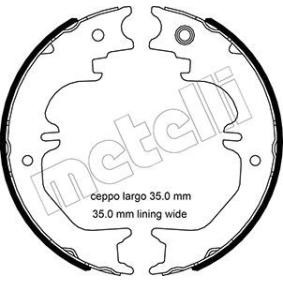 Comprar Zapata de freno de mano de METELLI 53-0524 a bajo precio de 32,96 €