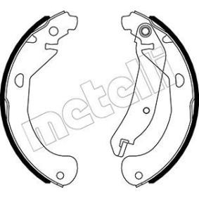 Comprar Juego de zapatas de frenos de METELLI 53-0552 a bajo precio de 46,28 €
