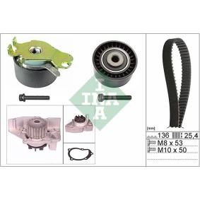 Achetez des Kit de distribution + pompe à eau INA 530 0236 30 à prix pour 109,24 €