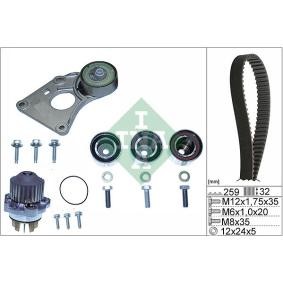 Achetez des Kit de distribution + pompe à eau INA 530 0259 31 à prix pour 388,63 €