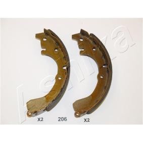 Comprar Juego de zapatas de frenos de ASHIKA 55-02-206 a bajo precio de 25,36 €