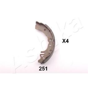 Comprar Juego de zapatas de frenos de ASHIKA 55-02-251 a bajo precio de 22,07 €
