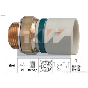 Køb Temperaturkontakt, kølerventilator af KW 550 615 til den lave pris 380,03 DKK