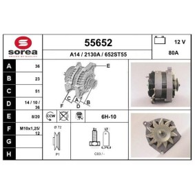 Köp Generator av EAI 55652 till det låga priset 1545,48 kr