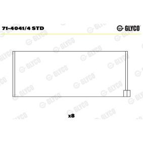 Köp Vevstakslager av GLYCO 71-4041/4 STD till det låga priset 562,60 kr