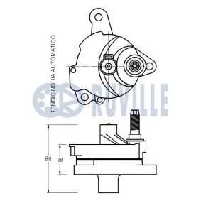 Achetez des Kit de distribution + pompe à eau RUVILLE 55719702 à prix pour 94,05 €