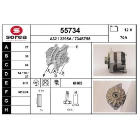 Köp Generator av EAI 55734 till det låga priset 1301,80 kr
