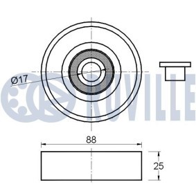 Achetez des Jeu de courroies trapézoïdales à nervures RUVILLE 5594084 à prix pour 102,47 €