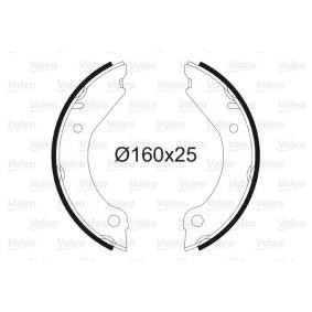 Comprar Zapata de freno de mano de VALEO 562765 a bajo precio de 52,24 €