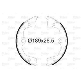 Comprar Zapata de freno de mano de VALEO 564165 a bajo precio de 34,96 €
