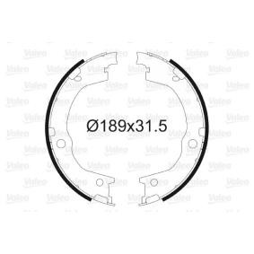Comprar Zapata de freno de mano de VALEO 564170 a bajo precio de 39,61 €
