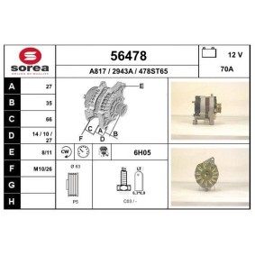 Köp Generator av EAI 56478 till det låga priset 1936,90 kr