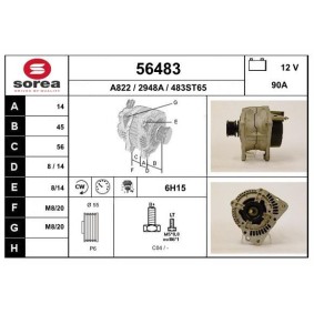 Köp Generator av EAI 56483 till det låga priset 2492,31 kr