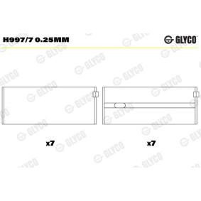 Acquista Bronzine di banco da GLYCO H997/7 0.25mm a buon mercato per soli 58,26 €