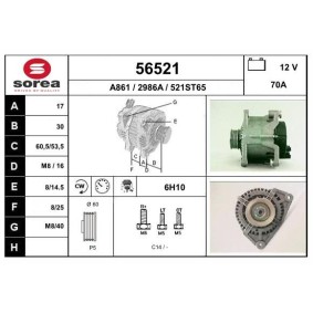 Köp Generator av EAI 56521 till det låga priset 1907,33 kr