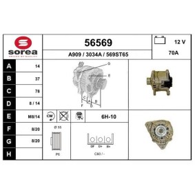 Köp Generator av EAI 56569 till det låga priset 2143,65 kr