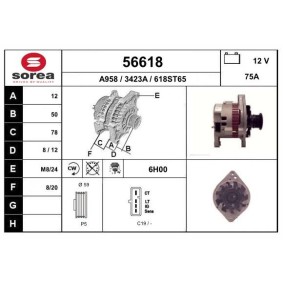 Köp Generator av EAI 56618 till det låga priset 1578,28 kr