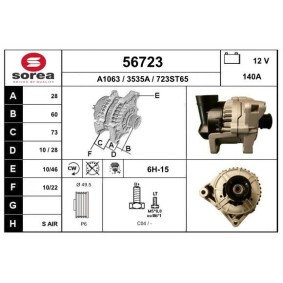 Köp Generator av EAI 56723 till det låga priset 3305,79 kr