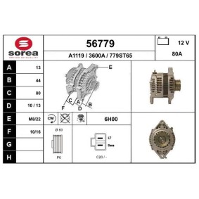 Köp Generator av EAI 56779 till det låga priset 2347,30 kr