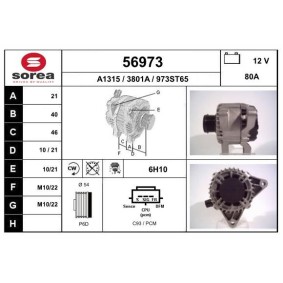 Köp Generator av EAI 56973 till det låga priset 1834,85 kr