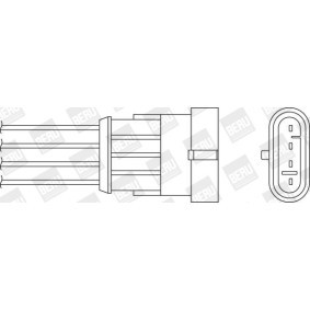 Achetez des Sonde lambda BERU OZH118 à prix pour 133,11 €