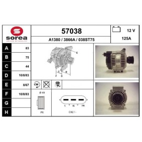 Köp Generator av EAI 57038 till det låga priset 3261,75 kr