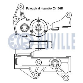 Achetez des Jeu de courroies trapézoïdales à nervures RUVILLE 5706080 à prix pour 162,58 €