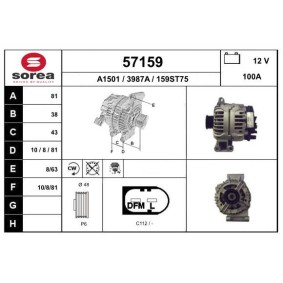 Köp Generator av EAI 57159 till det låga priset 2888,90 kr