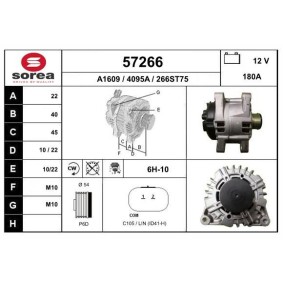 Köp Generator av EAI 57266 till det låga priset 3706,34 kr