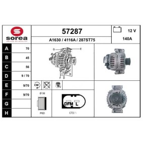 Köp Generator av EAI 57287 till det låga priset 3054,73 kr